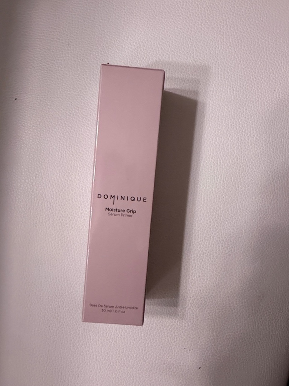 Dominique Moisture Grip Serum Primer - Dusty Rose Packaging
